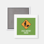 Aimant Dentiste Orca (Recto/Verso)