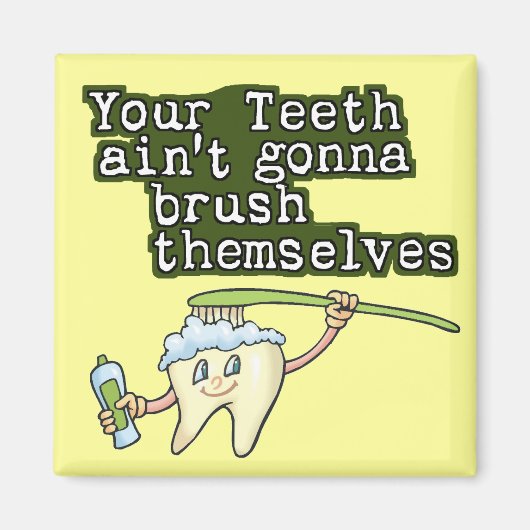 Aimant Dentistes et hygiénistes (Devant)