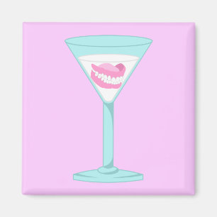 Aimant Dents fausses Martini de dentiers
