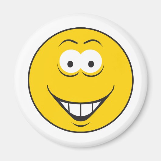 Aimant Dents Sourire Visage (Devant)