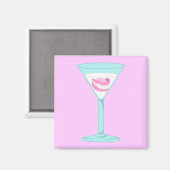 Aimant Dentures Faux dents Martini (Recto/Verso)