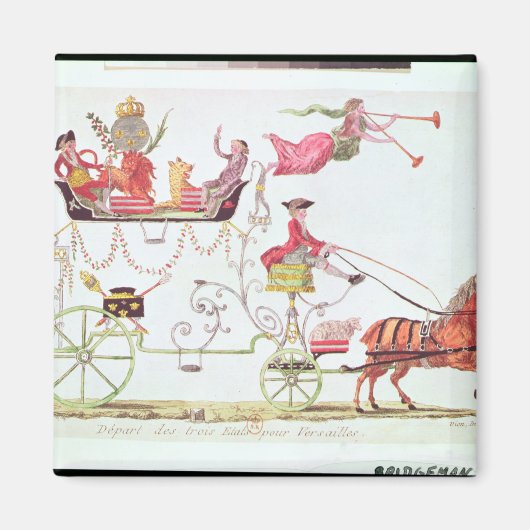 Aimant Départ des Trois Ordres de Versailles (Devant)