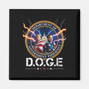 Aimant Département de l'efficacité du gouvernement Doge T