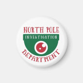 Aimant Département d'enquête du Pôle Nord Noël (Devant)