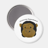 Aimant Département des comptes. Dons amusants pour les pe (Recto/Verso)