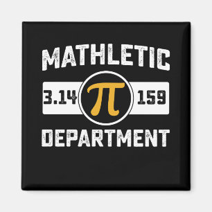 Aimant Département mathématique Pi Day Math Vintage