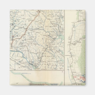 Aimant Départements militaires de Wash, Penn, Annapolis,