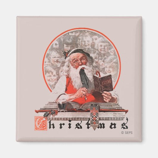 Aimant Dépenses de père Noël (Devant)