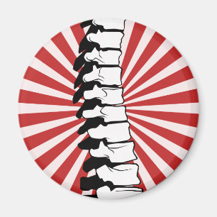 Aimant d'épine d'éclat de rouge