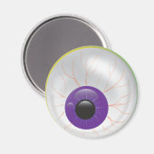 Aimant Déplaisant Blooshot Zombie OEil Halloween Eyeball (Recto/Verso)