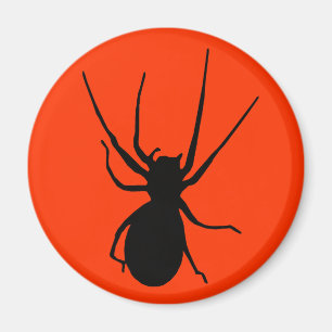 Aimant Déplaisant orange noir