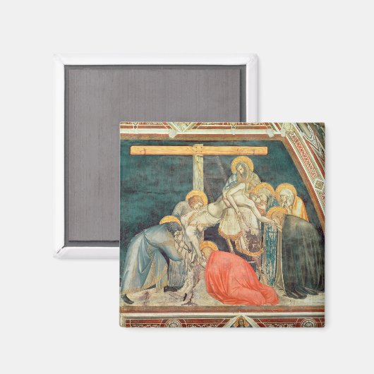 Aimant Déposition, c.1320 (fresque) (Recto/Verso)