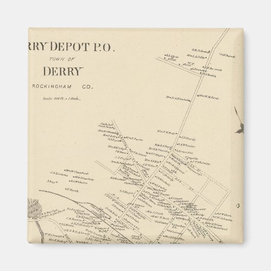 Aimant Dépôt derry PO (Devant)