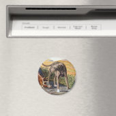 Aimant Dérhound écossais (In Situ (Lave-vaisselle))