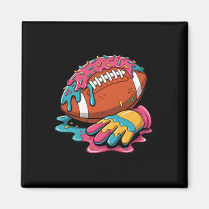 Aimant Dérive De Football Wr Lineman Qb Rb Db Crème De Gl