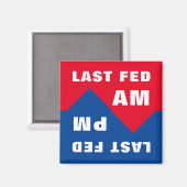 Aimant Dernier Am de la Fed, Dernier PM de la Fed (Recto/Verso)