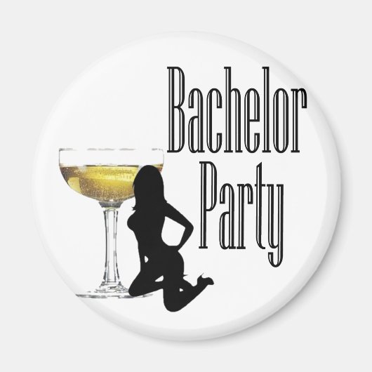 Aimant Dernier Fling fun bachelor party (Devant)