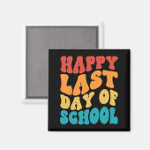 Aimant Dernier Jour D'école Dernier Jour D'école Professe (Recto/Verso)
