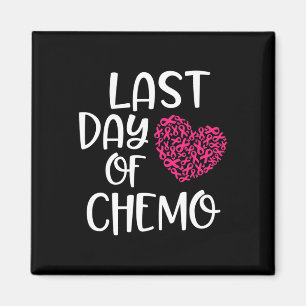 Aimant Dernière journée de Chemo Cancer du Sein Survivant