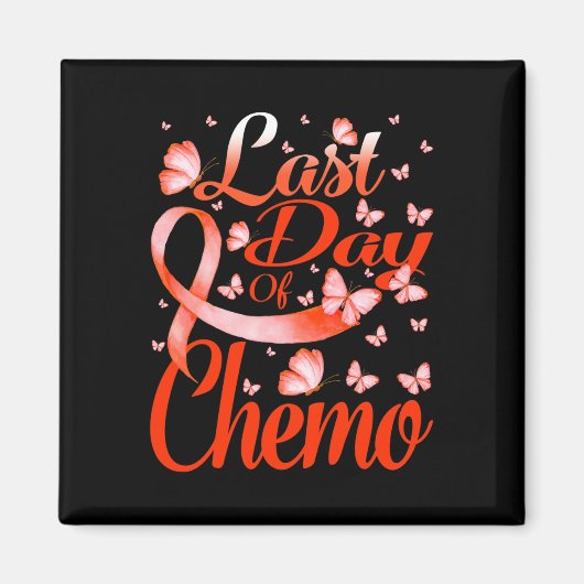 Aimant Dernière journée de Chemo RSD CRPS bouton de sensi (Devant)