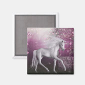 Aimant dernière licorne rose (Recto/Verso)