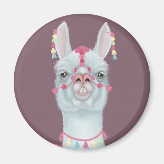 Aimant Derpy Llama (Devant)