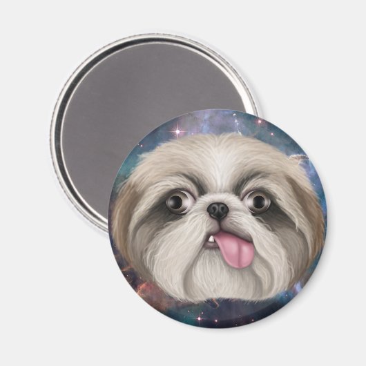 Aimant Derpy Shih Tzu (Recto/Verso)