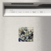 Aimant Des aviateurs aident un soldat de l'armée de terre (In Situ (Lave-vaisselle))