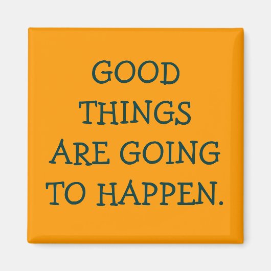 Aimant des bonnes choses (Devant)