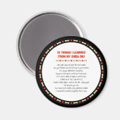 Aimant Des Choses Drôle Que J'Ai Apprises De Mon Shiba In (Recto/Verso)