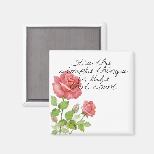 Aimant Des choses simples (Recto/Verso)