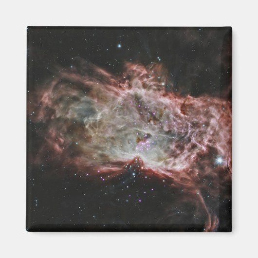 Aimant Des Clusters Étoiles Au Centre De La Nebula De Fla (Devant)