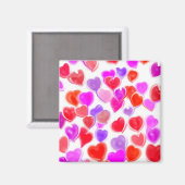 Aimant des coeurs (Recto/Verso)