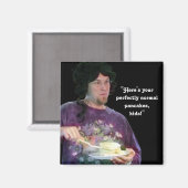 Aimant "Des crêpes parfaitement normales" (Recto/Verso)