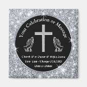 Aimant Des dons d'Eglise personnalisés pour n'importe que (Devant)