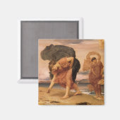 Aimant Des Filles Grecques Ramassent Des Galets Par Lord (Recto/Verso)