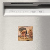 Aimant Des Filles Grecques Ramassent Des Galets Par Lord (In Situ (Lave-vaisselle))