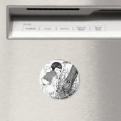 Aimant Des Filles Trouvées Un Nid D'Oiseaux (In Situ (Lave-vaisselle))