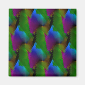 Aimant Des flaques de couleurs... (Devant)