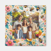 Aimant Des fleurs effervescentes (Devant)