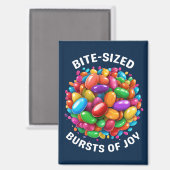 Aimant Des grandes bouchées de joie (Recto/Verso)