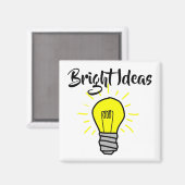 Aimant Des idées brillantes (Recto/Verso)