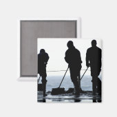 Aimant Des marins balaient la baie du hangar (Recto/Verso)