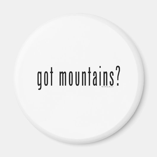 Aimant des montagnes ? (Devant)