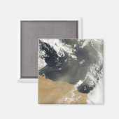 Aimant Des panaches de poussière soufflant au large des c (Recto/Verso)