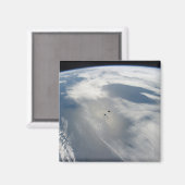 Aimant Des Petits Satellites Orbitent Au-Dessus D'Une Par (Recto/Verso)