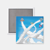 Aimant Des roquettes ! (Recto/Verso)