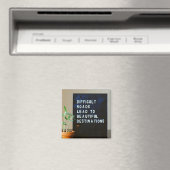 Aimant Des routes difficiles mènent à de belles destinati (In Situ (Lave-vaisselle))