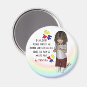 Aimant des sentiments de sensibilisation sur l'aut (Recto/Verso)