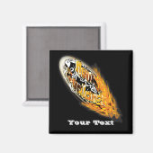 Aimant Des supporters du rugby néo-zélandais Kiwis (Recto/Verso)